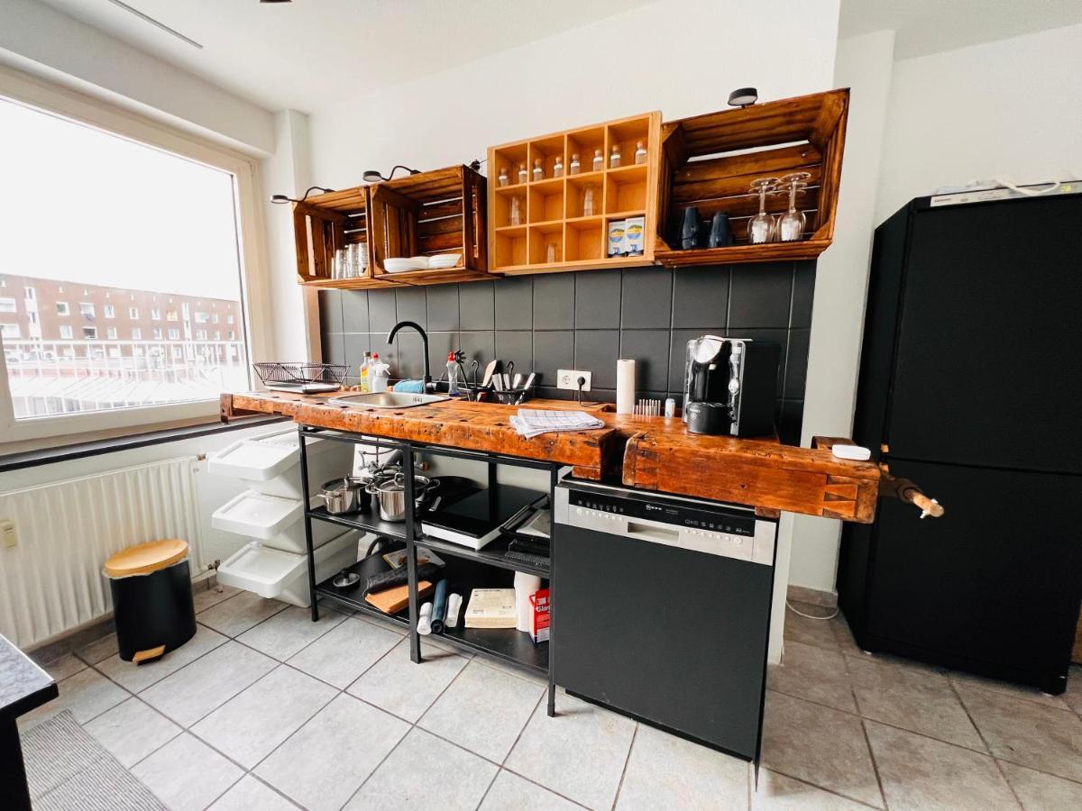 Zentrales Grosszuegiges Apartment Mit Dachterrasse! Bochum Exterior foto